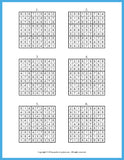 Easy Sudoku for You, Sample Solution Page