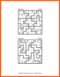 Jigsaw Sudoku, Sample Page 1