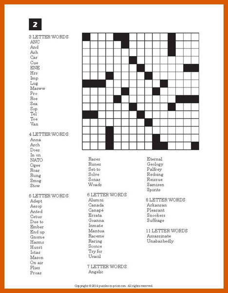 Word Fill In Puzzles PRINTABLE PDF Puzzles to Print Word Fill In Puzzles PRINTABLE PDF Puzzles to Print