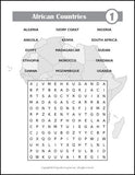 Word Search Puzzles for Kids, Sample Page 1