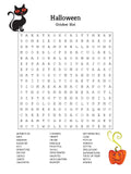 Holiday Word Search Puzzles, Sample Page 1