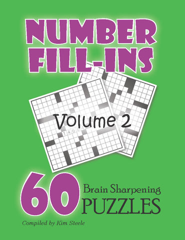 Number Fill In Puzzles, Volume 2