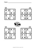 Sudoku Under the Sea, Sample Page 1