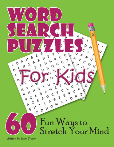 Word Search Puzzles for Kids, Cover