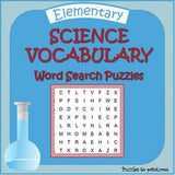 Science Word Search Bundle, Cover